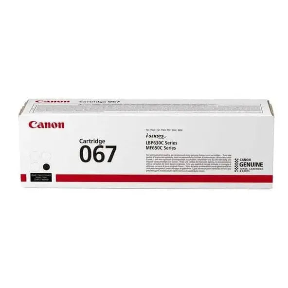 Canon 067 Noir – Toner Canon d’origine — Connecto.ma